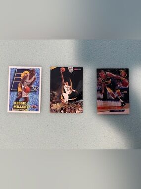 Reggie Miller Basketball Card Lot - Indiana Pacers